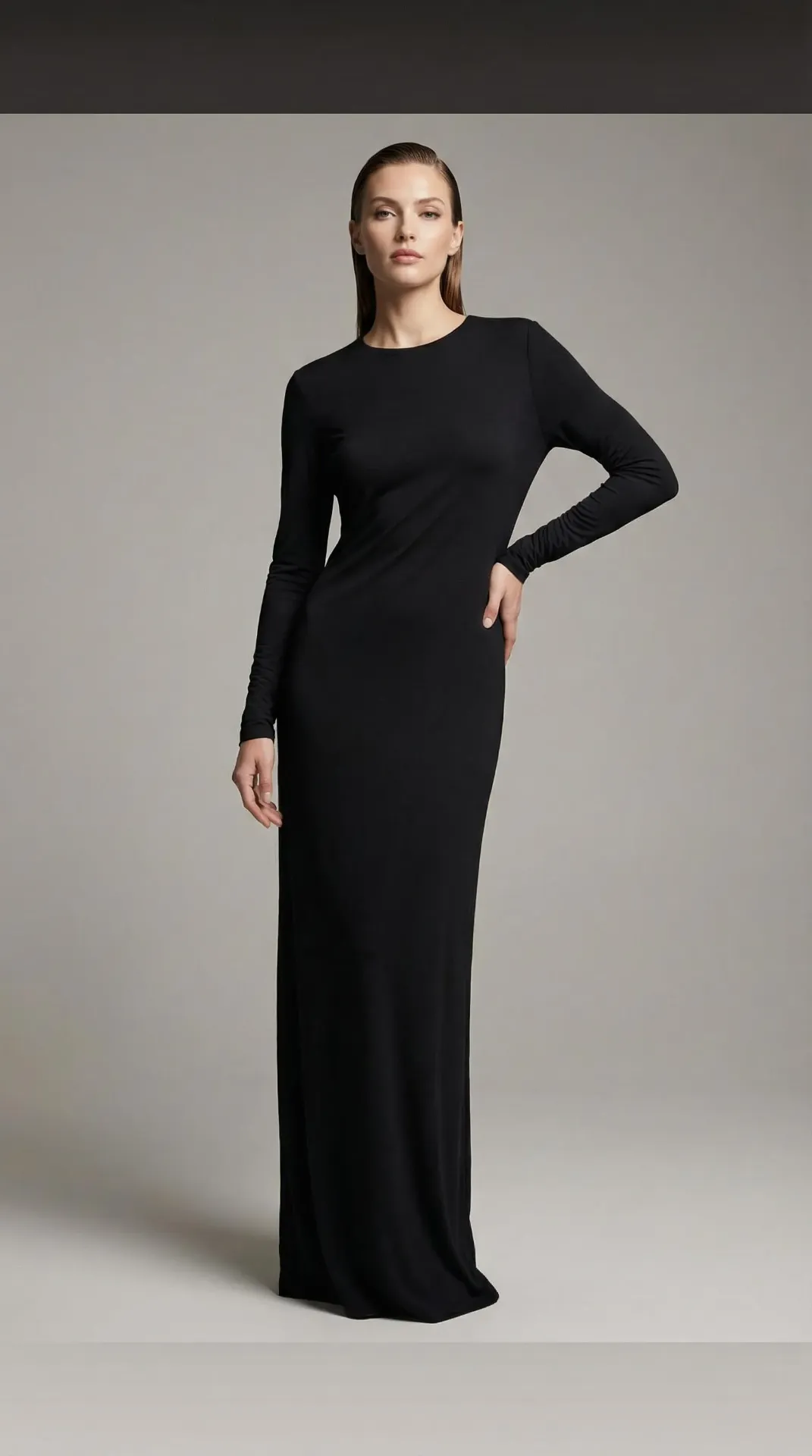 Long Sleeve Cotton Inner Dress