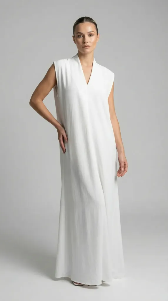 V-Neck Sleeveless Inner Dress