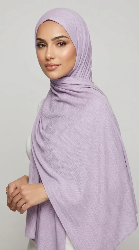 Plain Cotton Lulwa Hijab #1