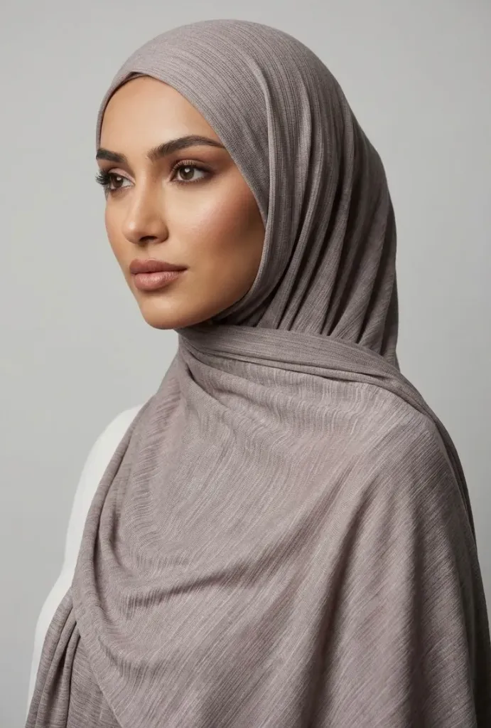 Plain Cotton Lulwa Hijab #2