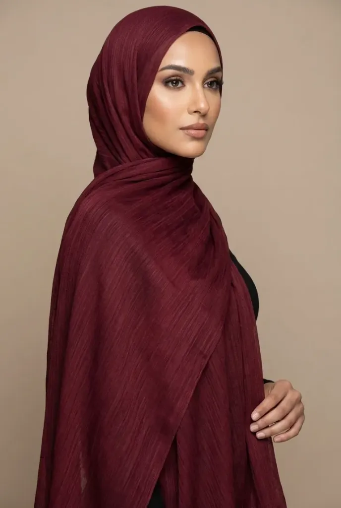 Plain Cotton Lulwa Hijab #3