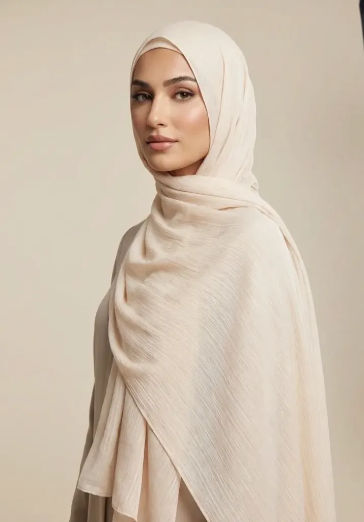 Plain Cotton Lulwa Hijab #4