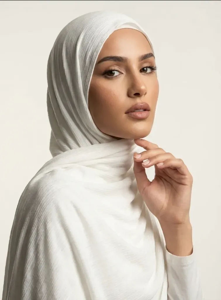 Plain Cotton Lulwa Hijab #5