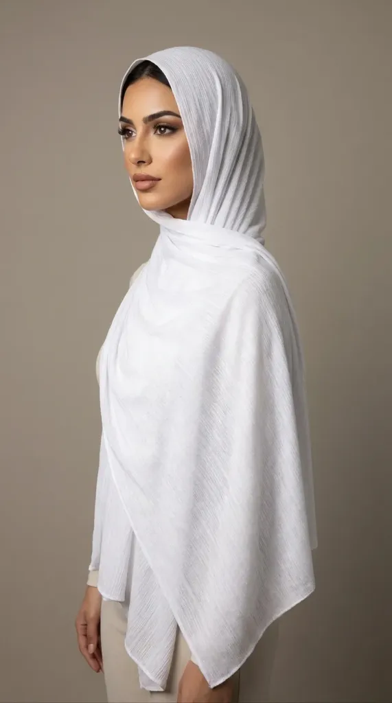 Plain Cotton Lulwa Hijab #9