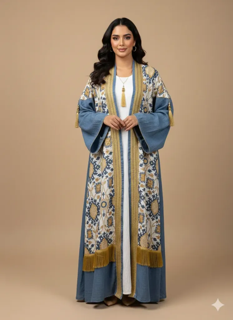 Azure Tapestry Bisht