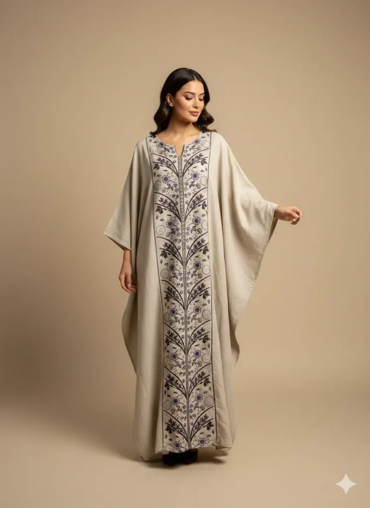 Dahlia Embroidered Abaya