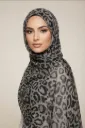 Leopard/tiger Print Hijab #4