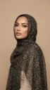 Leopard/ tiger Print Hijab #7
